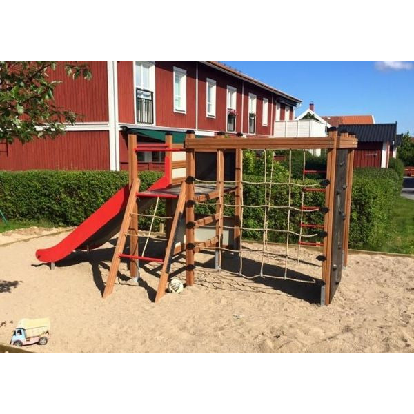 Lars Laj Climbing Kiosk (Wide Slide) Spielplatz