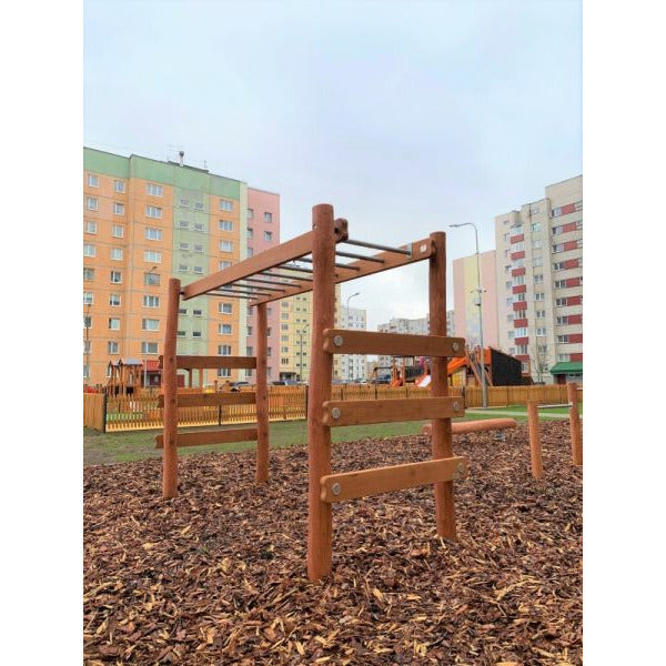 Lars Laj Horizontale Leiter Natur Spielplatz