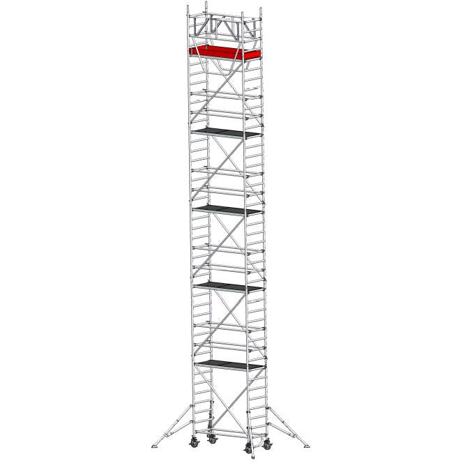 EUROLINE ladders steiger type 9521 met veiligheidsleuning (type 0,75 x 1,80)