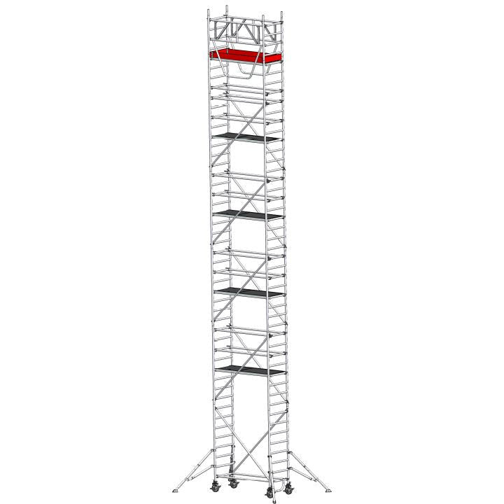 EUROLINE ladders steiger type 9521 met veiligheidsleuning (type 0,75 x 1,80)