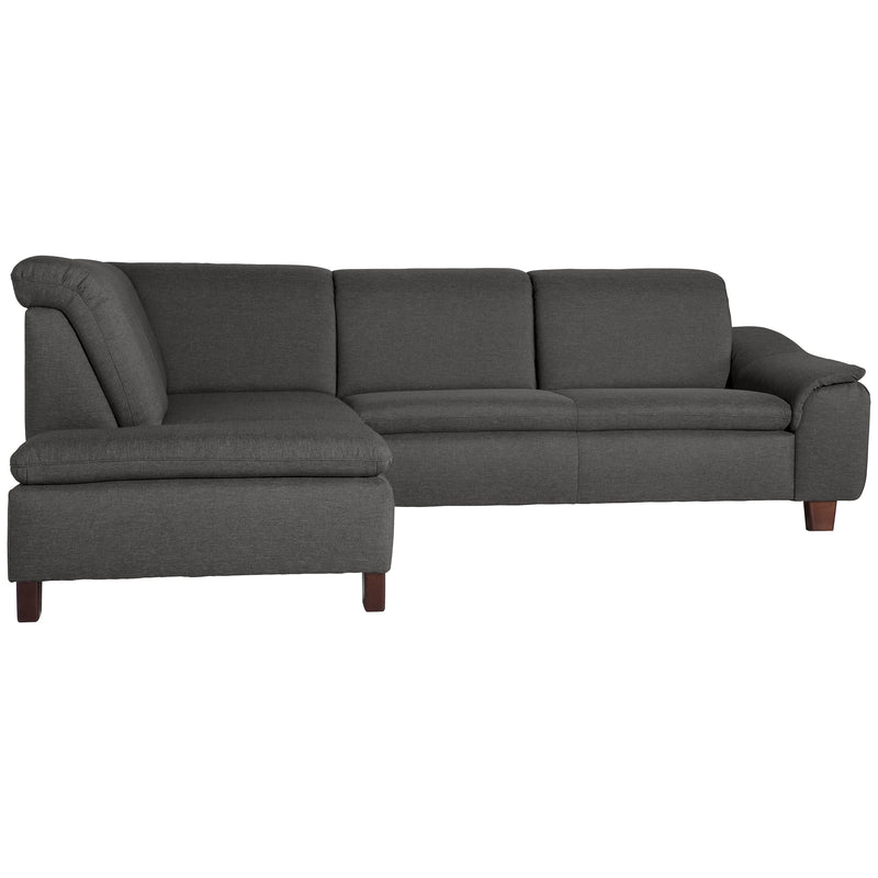 Max Winzer Ecksofa links mit Sofa 2,5-Sitzer rechts Aaron anthrazit