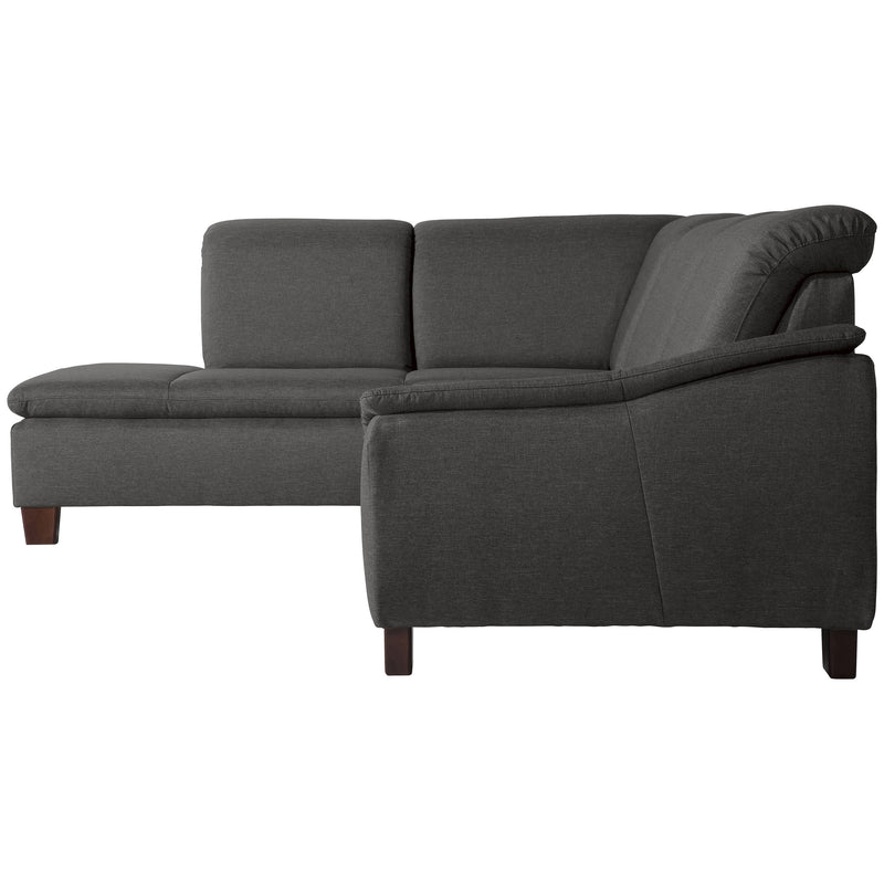 Max Winzer Ecksofa links mit Sofa 2,5-Sitzer rechts Aaron anthrazit