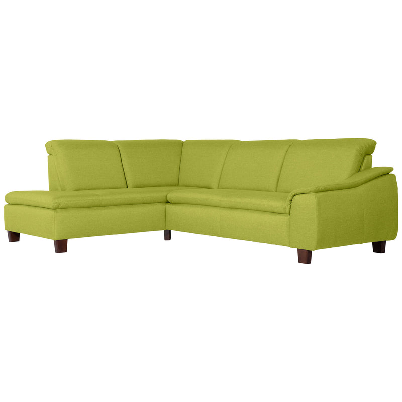 Max Winzer Ecksofa links mit Sofa 2,5-Sitzer rechts Aaron apfel