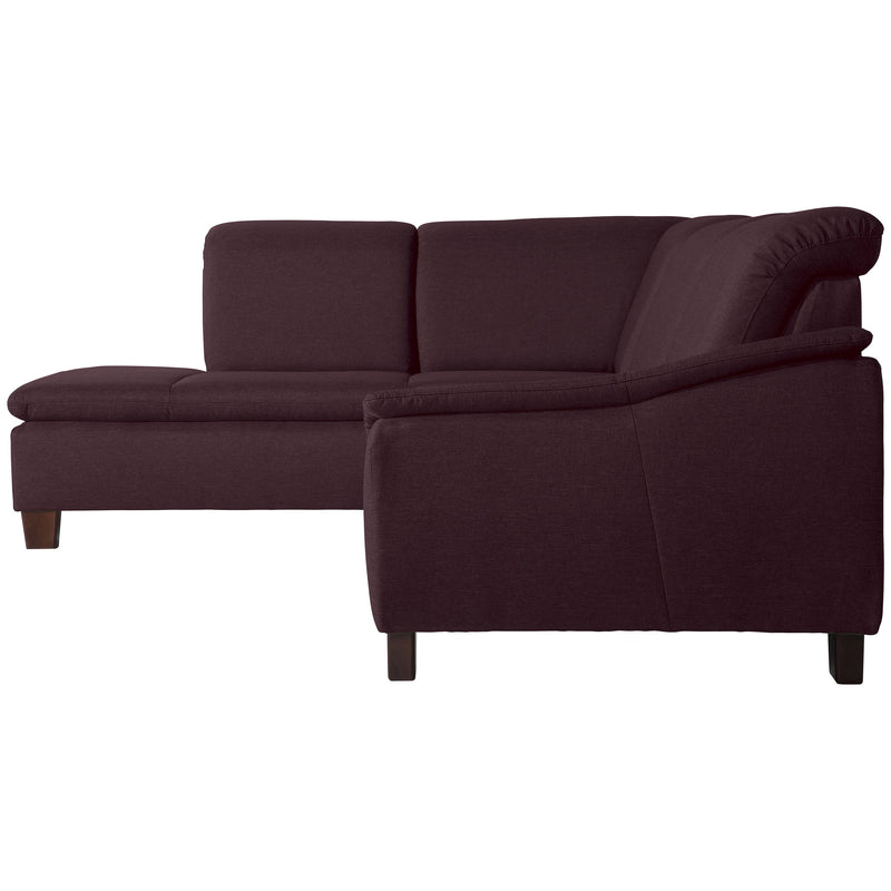 Max Winzer Ecksofa links mit Sofa 2,5-Sitzer rechts Aaron burgund