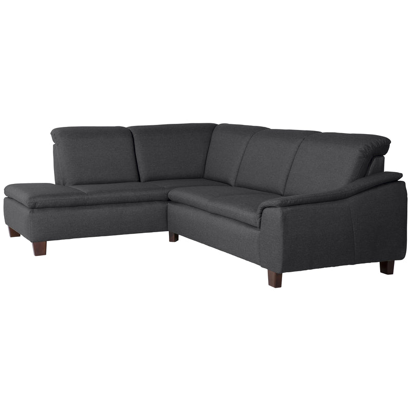 Max Winzer Ecksofa links mit Sofa 2,5-Sitzer rechts Aaron graphit