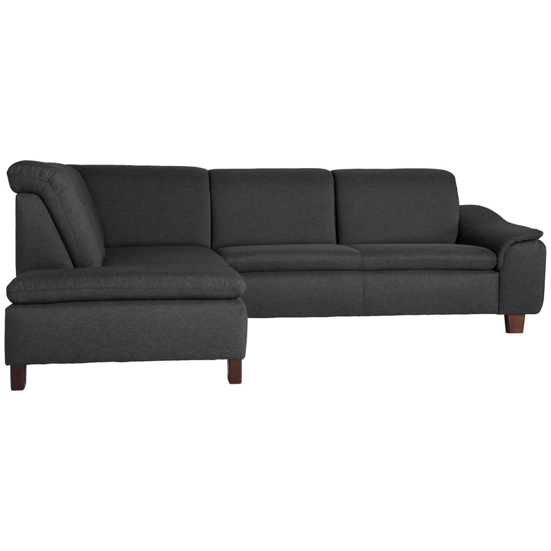 Max Winzer Ecksofa links mit Sofa 2,5-Sitzer rechts Aaron graphit