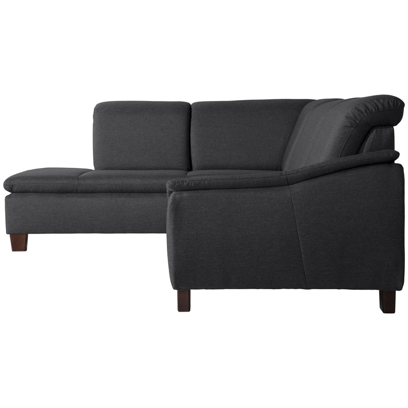 Max Winzer Ecksofa links mit Sofa 2,5-Sitzer rechts Aaron graphit