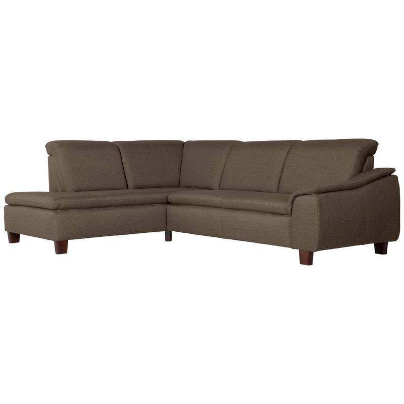 Max Winzer Ecksofa links mit Sofa 2,5-Sitzer rechts Aaron sahara