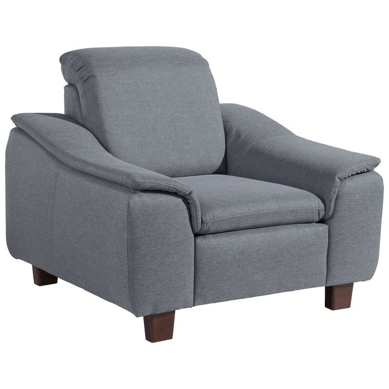 Fauteuil Max Winzer Aaron denim