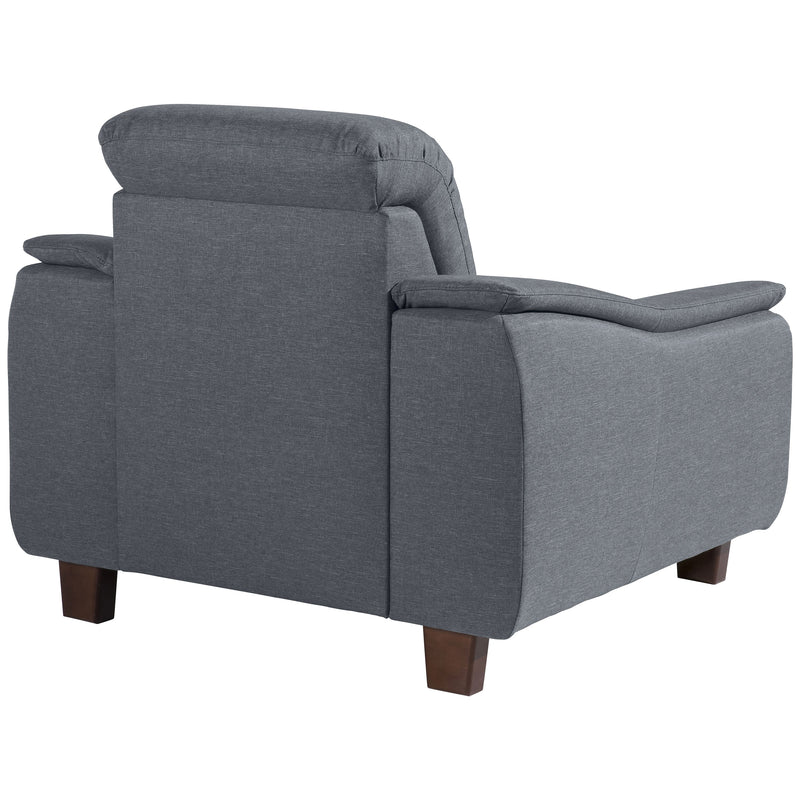 Fauteuil Max Winzer Aaron denim