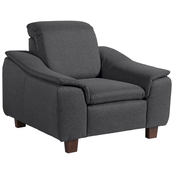 Fauteuil Max Winzer Aaron graphite