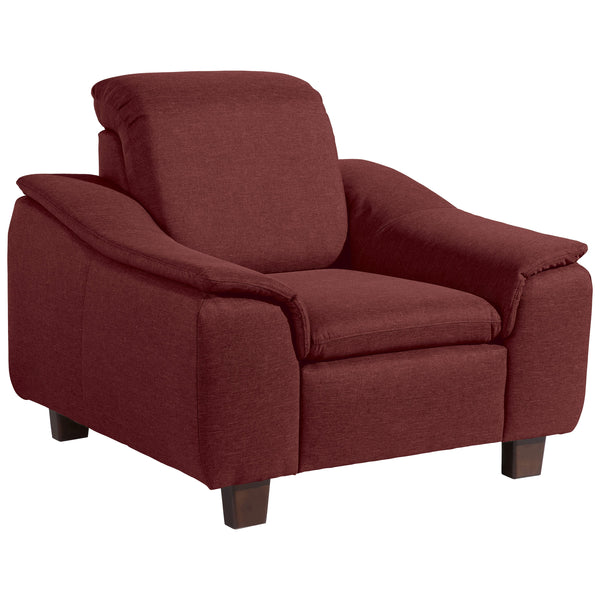 Fauteuil Max Winzer Aaron rouge