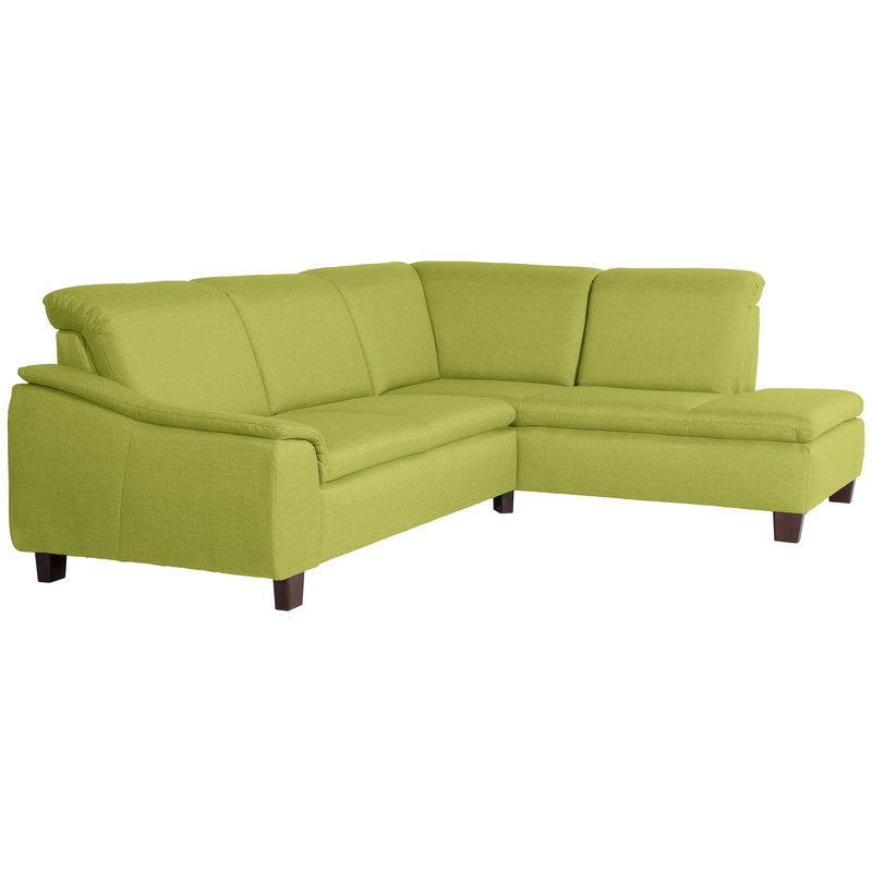 Max Winzer Sofa 2,5-Sitzer links mit Ecksofa rechts Aaron apfel