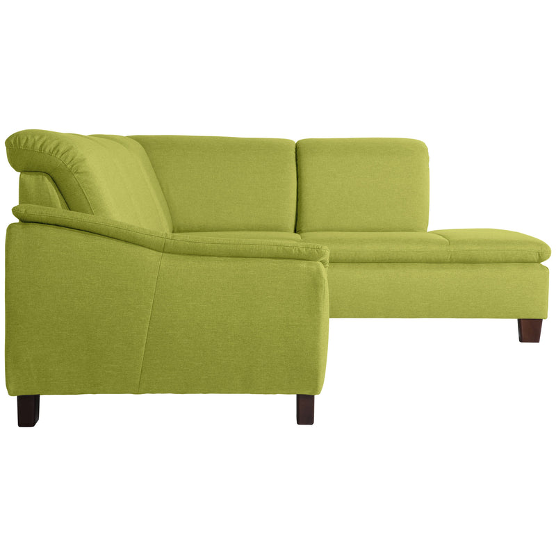 Max Winzer Sofa 2,5-Sitzer links mit Ecksofa rechts Aaron apfel