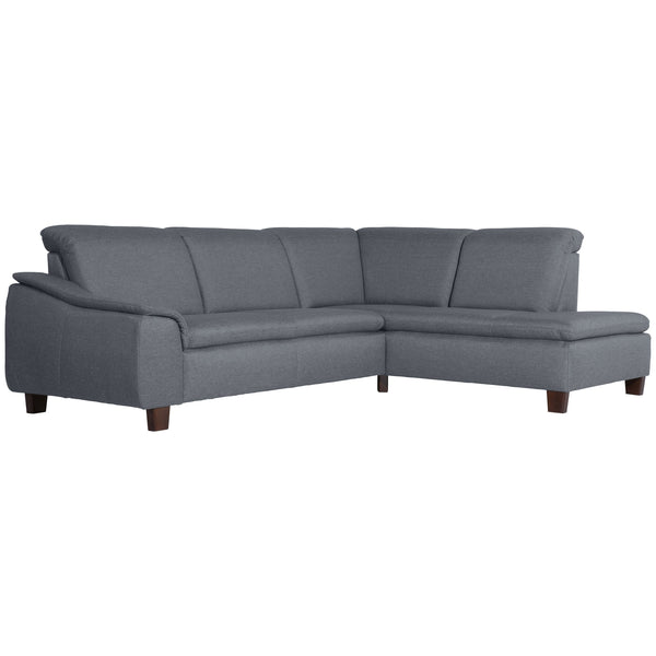 Max Winzer Sofa 2,5-zits links met hoekbank rechts Aaron denim