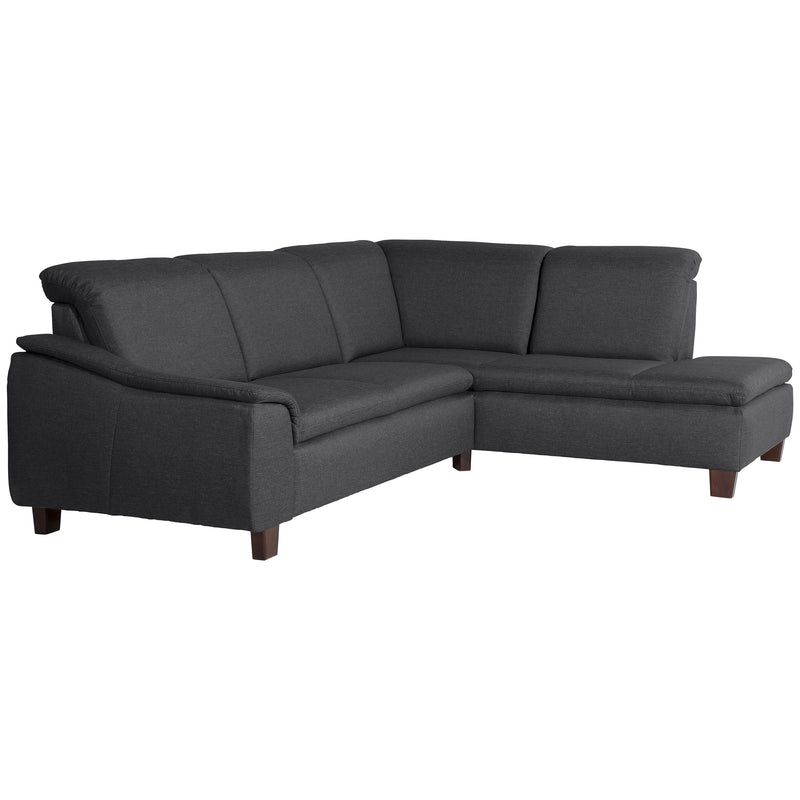 Max Winzer Sofa 2,5-zits links met hoekbank rechts Aaron grafiet