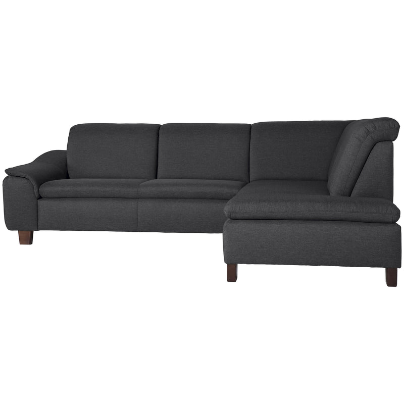 Max Winzer Sofa 2,5-Sitzer links mit Ecksofa rechts Aaron graphit