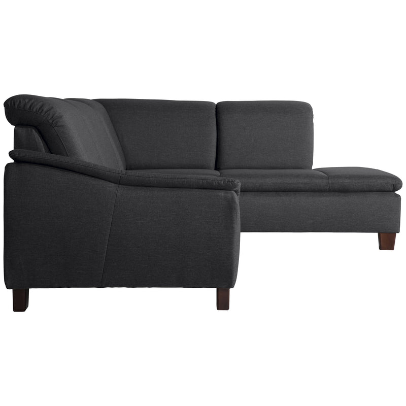 Max Winzer Sofa 2,5-Sitzer links mit Ecksofa rechts Aaron graphit