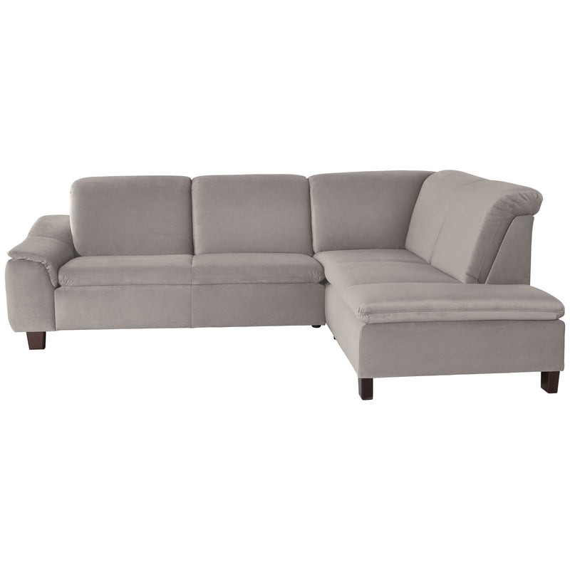 Max Winzer Sofa 2,5-Sitzer links mit Ecksofa rechts Aaron hellgrau