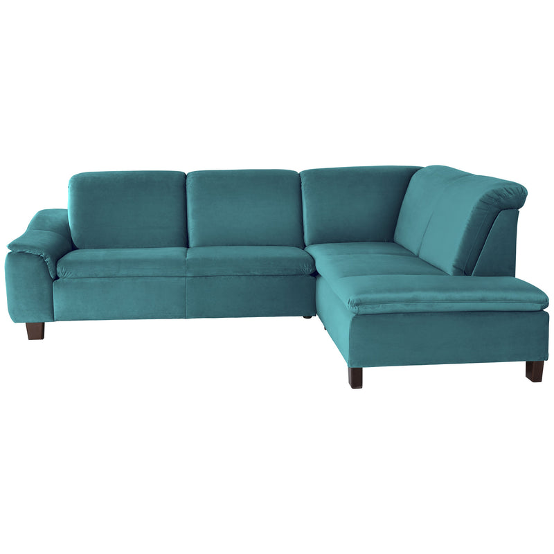 Max Winzer Sofa 2,5-Sitzer links mit Ecksofa rechts Aaron petrol