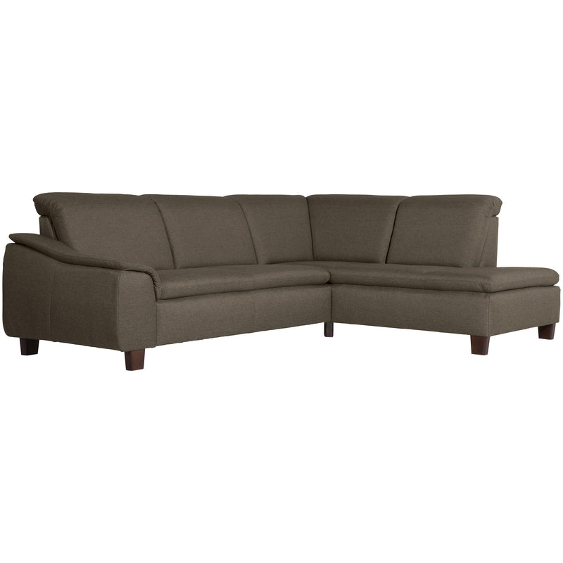 Max Winzer Sofa 2,5-Sitzer links mit Ecksofa rechts Aaron sahara