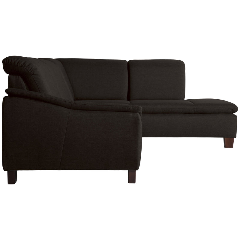 Max Winzer Sofa 2,5-Sitzer links mit Ecksofa rechts Aaron schoko