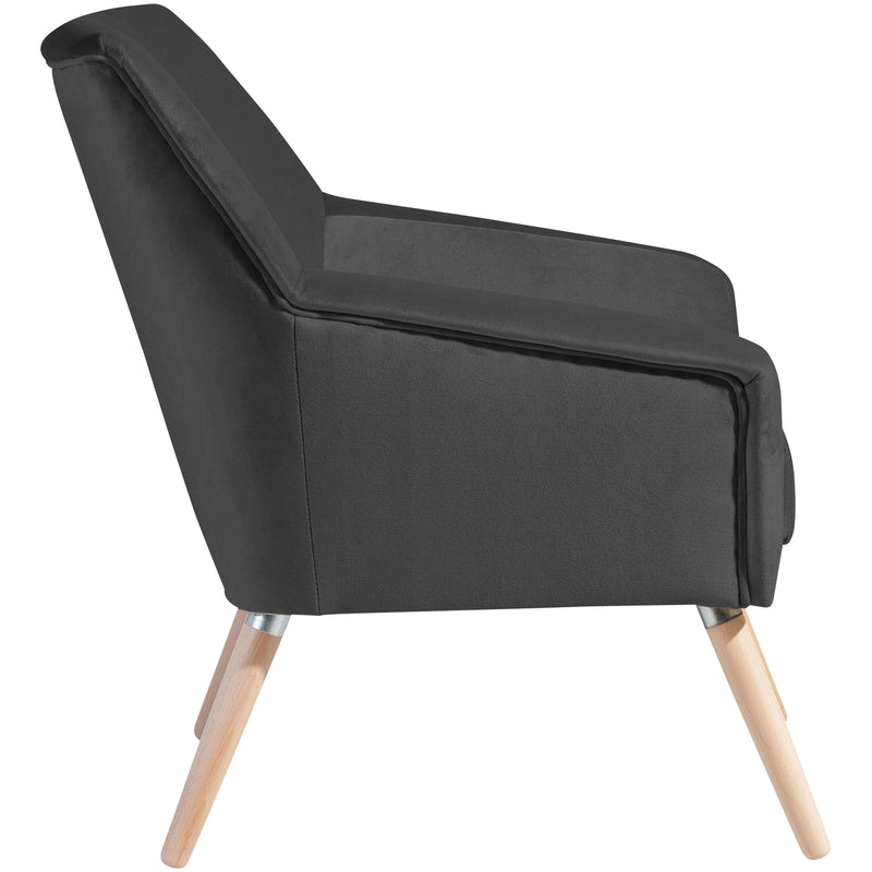 Fauteuil Max Winzer Alegro anthracite