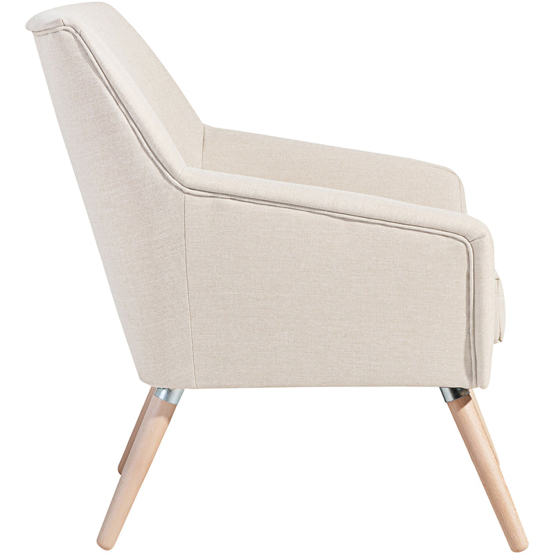 Fauteuil Max Winzer Alegro crème