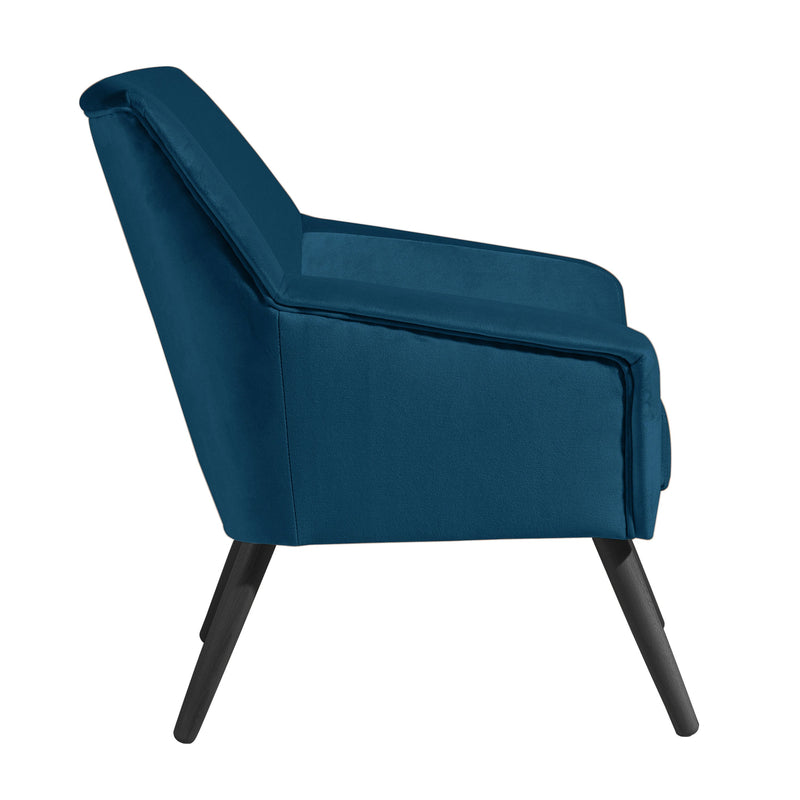 Fauteuil Max Winzer Alegro pétrole