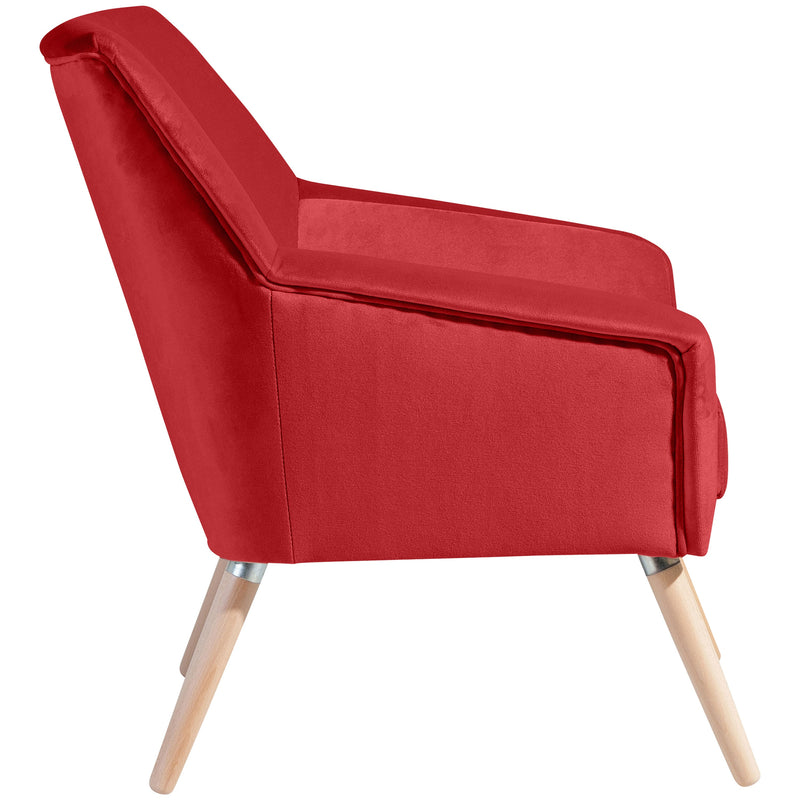 Fauteuil Max Winzer Alegro rouge