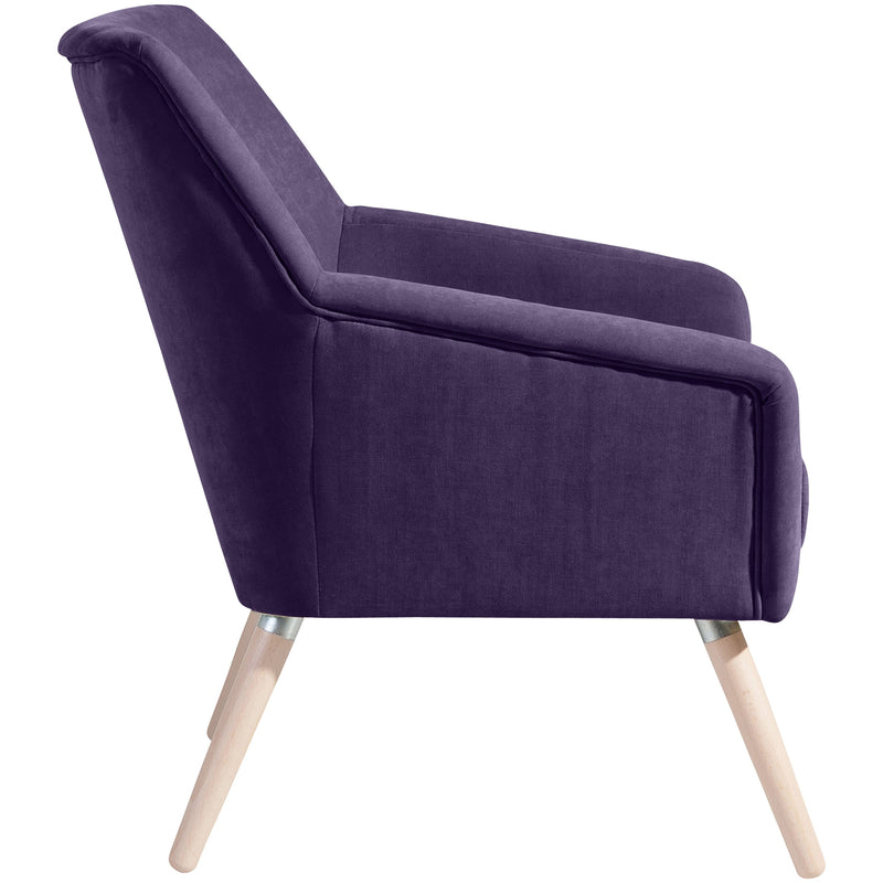 Fauteuil Max Winzer Alegro violet