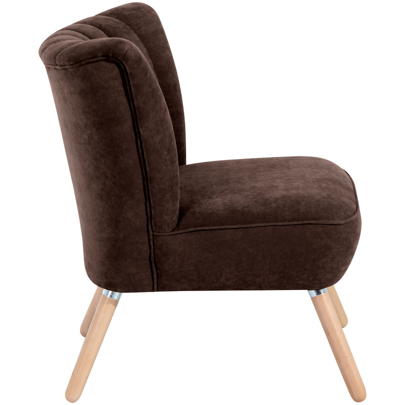 Fauteuil Max Winzer Alessandro marron