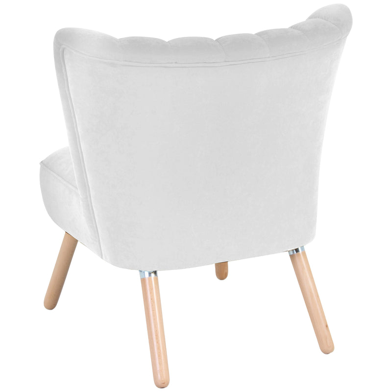 Fauteuil Max Winzer Alessandro crème