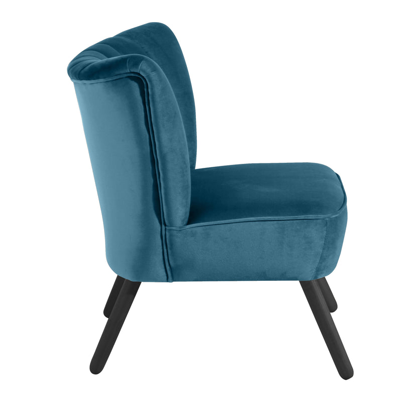 Max Winzer fauteuil Alessandro petrol