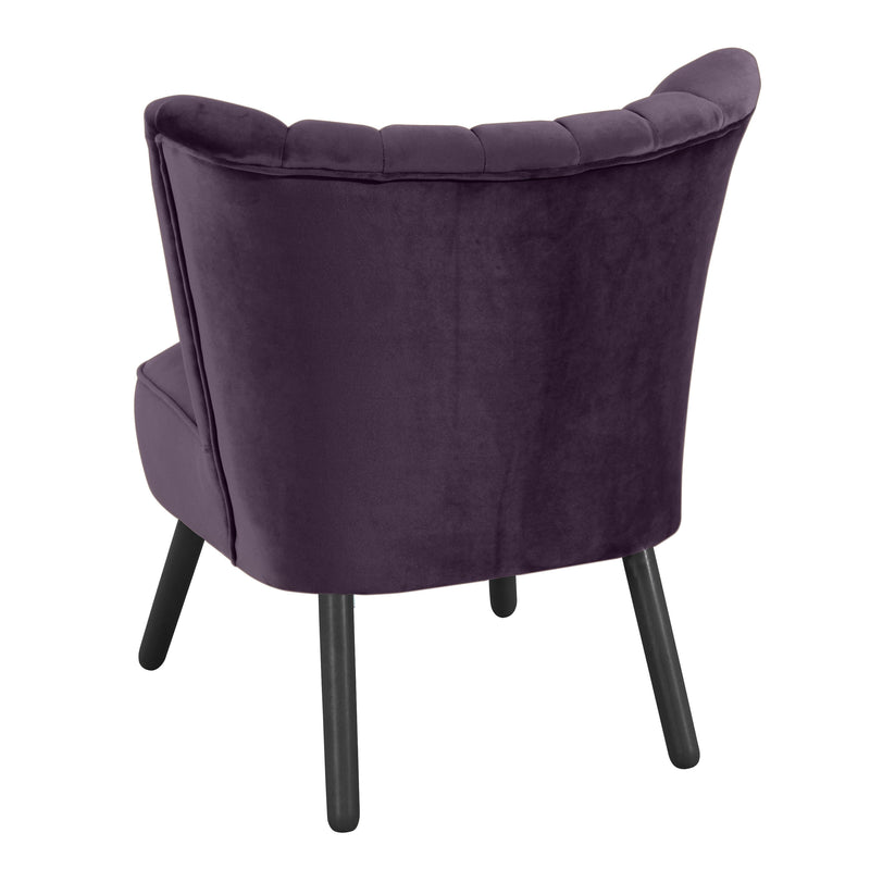 Fauteuil Max Winzer Alessandro violet