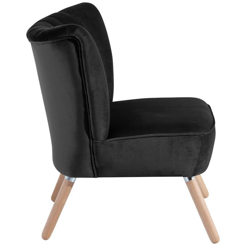 Fauteuil Max Winzer Alessandro noir