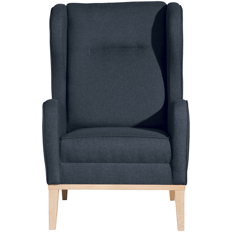 Max Winzer Wingback Chair Angelo blauw