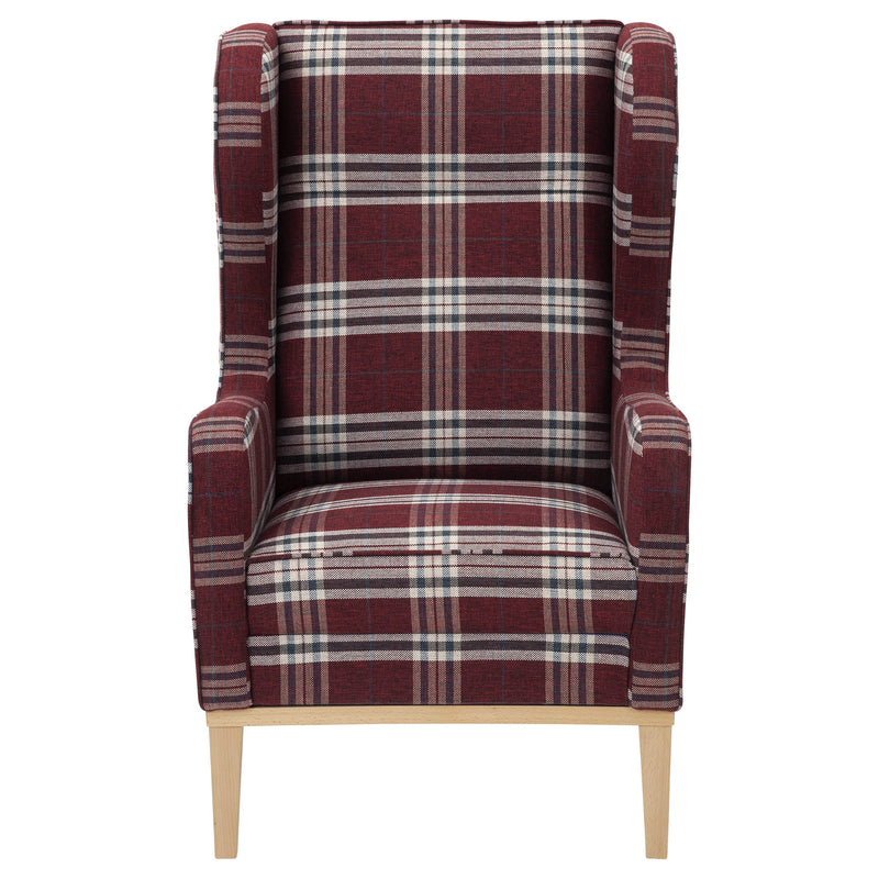 Max Winzer Wingback Chair Angelo rood