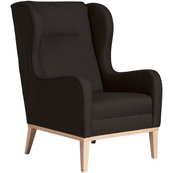 Max Winzer Wingback stoel Angelo Chocolade