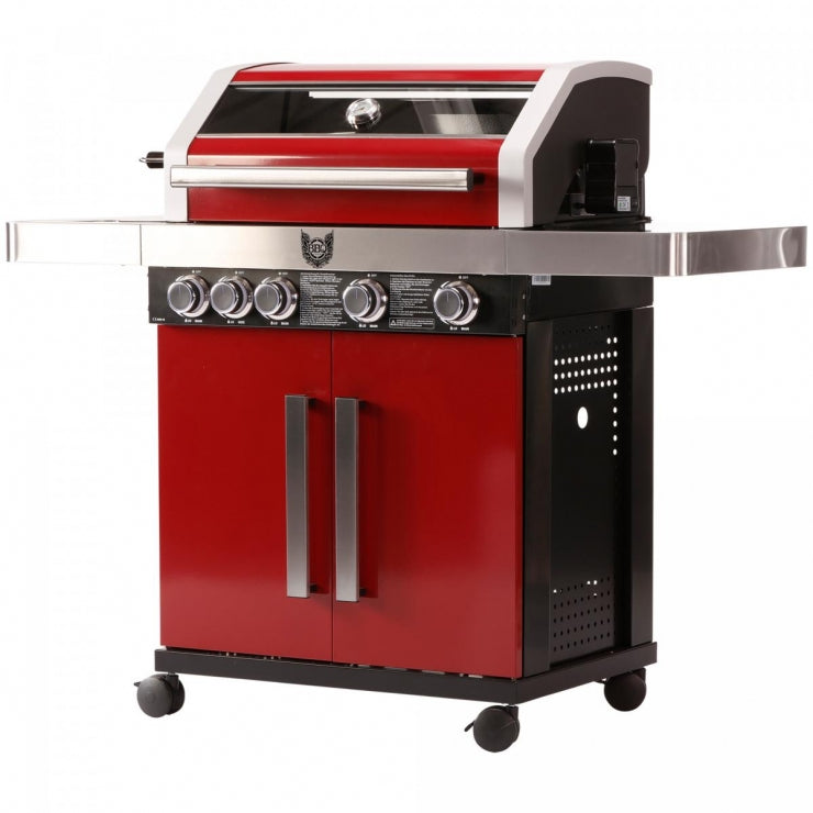 MAXXUS Gasgrill BBQ CHIEF 9.0, rot