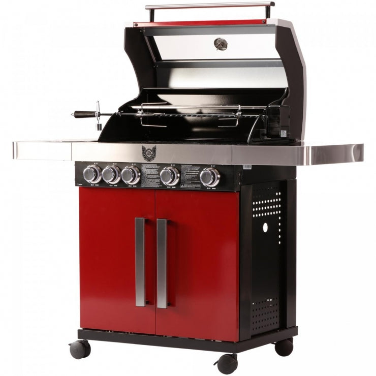 MAXXUS Gasgrill BBQ CHIEF 9.0, rot