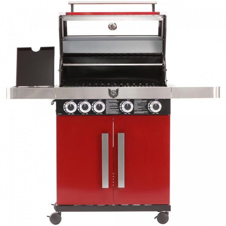 MAXXUS Gasgrill BBQ CHIEF 9.0, rot