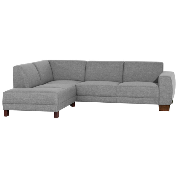 Max Winzer Ecksofa links mit Sofa 2,5-Sitzer rechts Blackpool grau