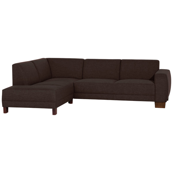 Max Winzer Ecksofa links mit Sofa 2,5-Sitzer rechts Blackpool schoko