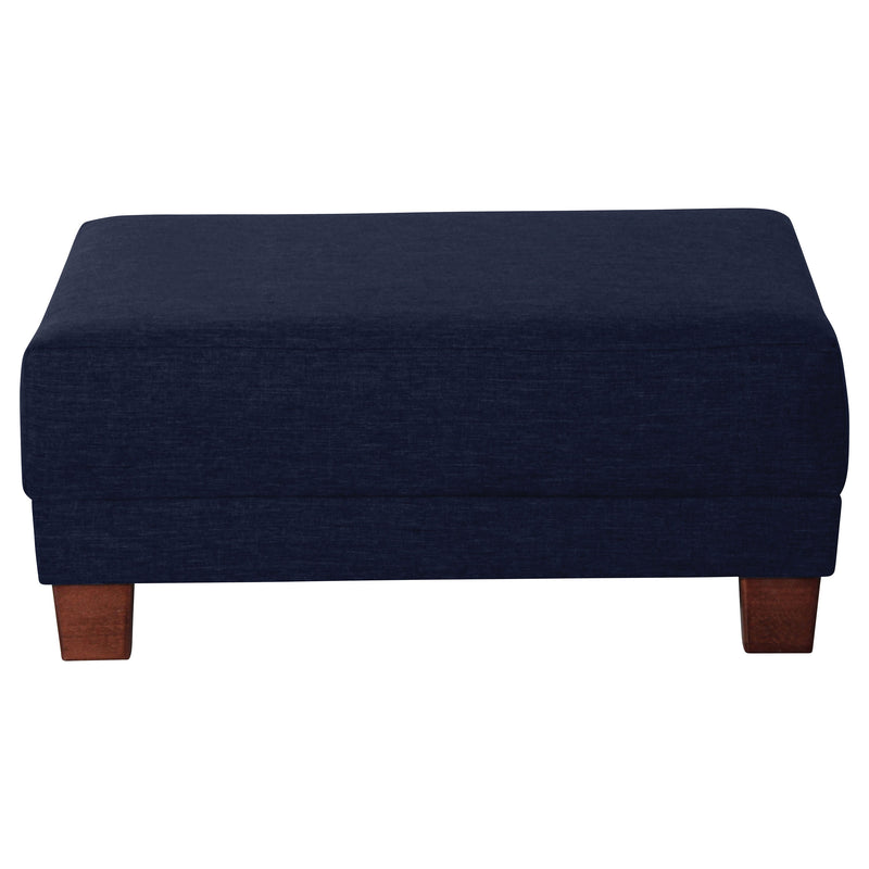 Tabouret Max Winzer Blackpool bleu foncé