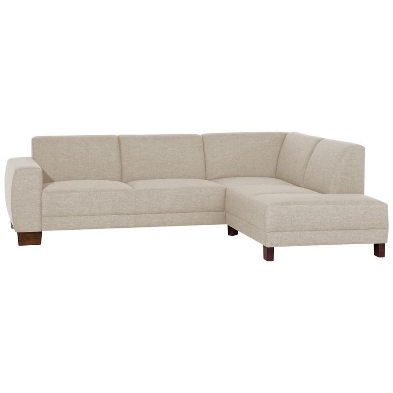 Max Winzer Sofa 2,5-Sitzer links mit Ecksofa rechts Blackpool creme