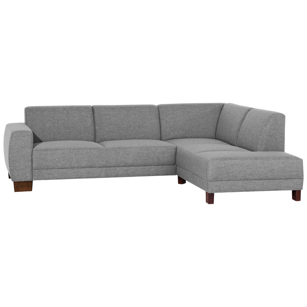 Max Winzer Sofa 2,5-Sitzer links mit Ecksofa rechts Blackpool grau