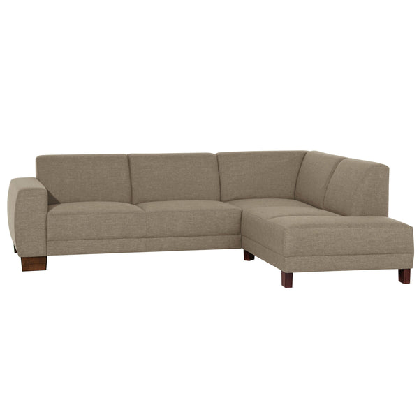 Max Winzer Sofa 2,5-Sitzer links mit Ecksofa rechts Blackpool sahara