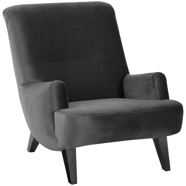 Fauteuil Brandford anthracite de Max Winzer