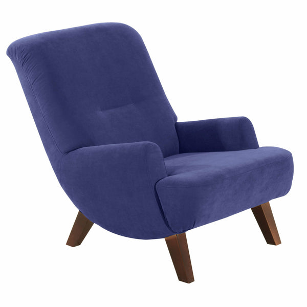 Fauteuil Brandford bleu de Max Winzer